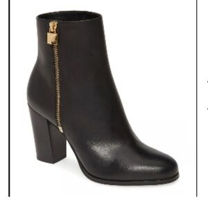 MICHAEL KORS LEATHER FRENCHIE BOOTIES sz8